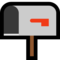 Open Mailbox With Lowered Flag emoji on Microsoft